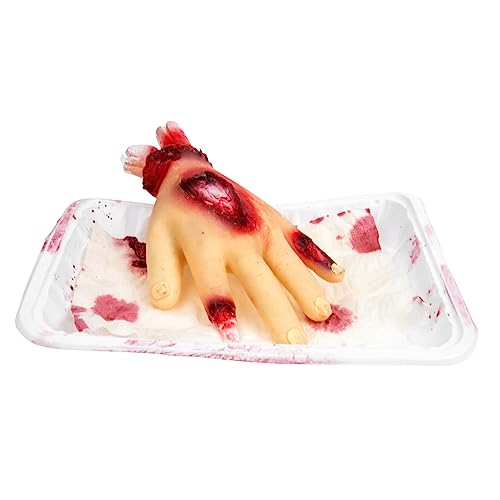 TOYANDONA Heikles Halloween Halloween Requisiten Gefälschter Halloween Finger Gefälschte Halloween Hände Gebrochene Halloween Hände Halloween Skelett Gruseliger Zombie TOYANDONA Heikles Halloween Halloween Requisiten Gefälschter Halloween Finger Gefälschte Halloween Hände Gebrochene Halloween Hände Halloween Skelett Gruseliger Zombie von TOYANDONA