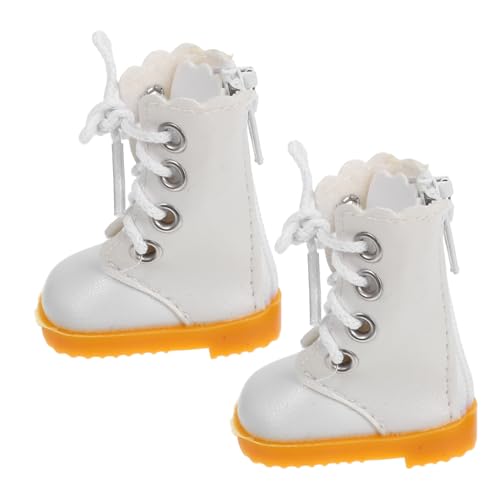 TOYANDONA Hochwertige Puppenstiefel für Figuren Bequeme Modische High top Boots mit Stilvollen Verzierungen Langlebiges Material für Bjd Puppen und Sammelobjekte von TOYANDONA