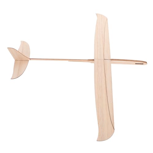 TOYANDONA Hölzerne Handwurfflugzeug Segelflugzeug werfen Holzspielzeugflugzeug holzhandwerk selber Machen Flugzeughandwerk Wurfgleiter Modellflugzeug-Bausätze Flugzeug aus Holz Khaki von TOYANDONA