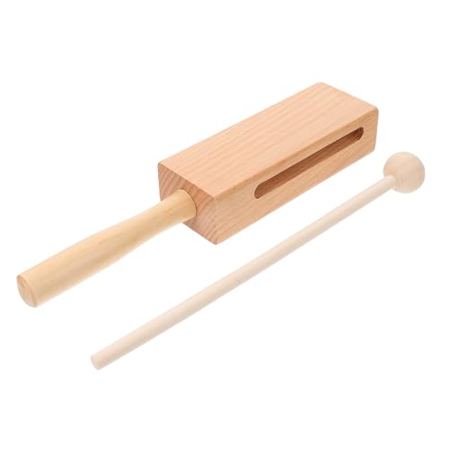 TOYANDONA Hölzerner Rhythmusblock für Musikalisches mit Holzhammer für Musikunterricht und Kreative Fördert Musikalität und Rhythmusgefühl TOYANDONA Hölzerner Rhythmusblock für Musikalisches mit Holzhammer für Musikunterricht und Kreative Fördert Musikalität und Rhythmusgefühl von TOYANDONA