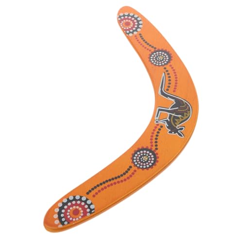 TOYANDONA Holz Boomerang Outdoor Wurfspiel für Erwachsene Robustes Flugspielzeug Einfach zu Werfen für Garten und Draußen Fördert Bewegung und Familienspaß TOYANDONA Holz Boomerang Outdoor Wurfspiel für Erwachsene Robustes Flugspielzeug Einfach zu Werfen für Garten und Draußen Fördert Bewegung und Familienspaß von TOYANDONA