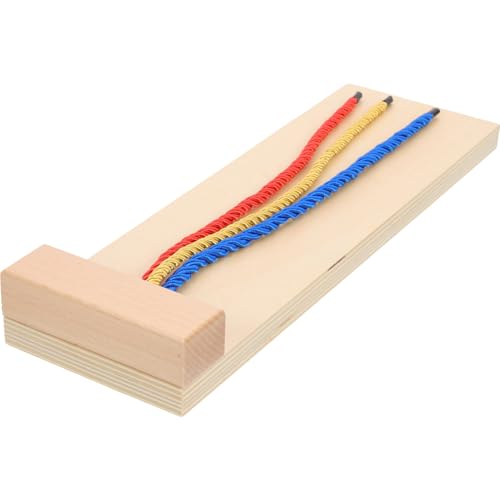 TOYANDONA Holz Flechtspielzeug für Frühes Pädagogisches Lernspielzeug Motorische Fähigkeiten Fördernd Kinderfreundlich Lackiert Glatte Oberfläche zum Flechten Üben und TOYANDONA Holz Flechtspielzeug für Frühes Pädagogisches Lernspielzeug Motorische Fähigkeiten Fördernd Kinderfreundlich Lackiert Glatte Oberfläche zum Flechten Üben und von TOYANDONA