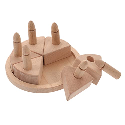 TOYANDONA Holz Geburtstagskuchen Deko Kinderküche Lernspielzeug Kreativ Fördert Feinmotorik Hand Auge Koordination Pädagogisch Sicher Mädchen Jungen TOYANDONA Holz Geburtstagskuchen Deko Kinderküche Lernspielzeug Kreativ Fördert Feinmotorik Hand Auge Koordination Pädagogisch Sicher Mädchen Jungen von TOYANDONA
