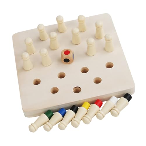 TOYANDONA Holz Memory Chess für Pädagogisches Gedächtnisspiel Denkvermögen und Erinnerung Kindgerechtes Lernspielzeug für Eltern Junge Mädchen spielspaß TOYANDONA Holz Memory Chess für Pädagogisches Gedächtnisspiel Denkvermögen und Erinnerung Kindgerechtes Lernspielzeug für Eltern Junge Mädchen spielspaß von TOYANDONA