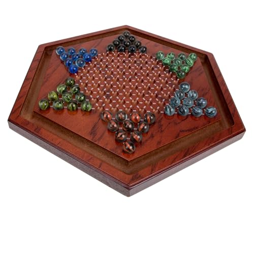 TOYANDONA Holz Memory Spiel Hexagon Chinesisches Damespiel für Pädagogisches Brettspiel zur Hand Auge Koordination Intelligentes Strategiespiel für Familie und Freizeit Glatte Oberfläche TOYANDONA Holz Memory Spiel Hexagon Chinesisches Damespiel für Pädagogisches Brettspiel zur Hand Auge Koordination Intelligentes Strategiespiel für Familie und Freizeit Glatte Oberfläche von TOYANDONA