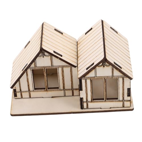 TOYANDONA Holz Miniaturhaus Modell DIY für Kreative Bastelprojekte Realistisches Puzzle für Sandkastenmodellierung Dekoration für Hochwertige Holzkunst mit Präziser TOYANDONA Holz Miniaturhaus Modell DIY für Kreative Bastelprojekte Realistisches Puzzle für Sandkastenmodellierung Dekoration für Hochwertige Holzkunst mit Präziser von TOYANDONA