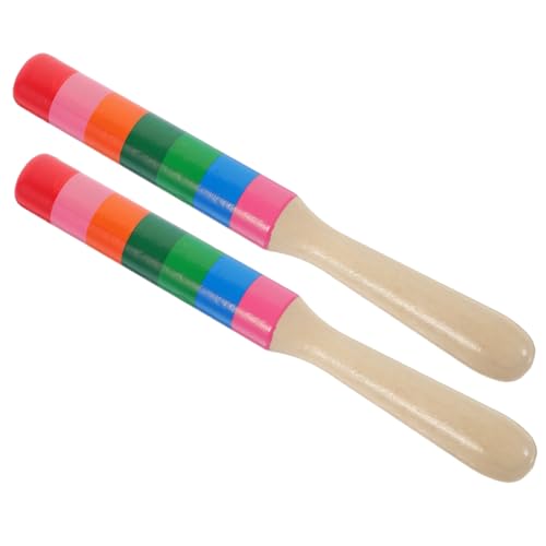 TOYANDONA Holz Rhythmusstäbe Percussion Instrumente mit Abgerundeten Kanten Sicher für Klarer für Musikunterricht und Musikalischer Kreativität TOYANDONA Holz Rhythmusstäbe Percussion Instrumente mit Abgerundeten Kanten Sicher für Klarer für Musikunterricht und Musikalischer Kreativität von TOYANDONA