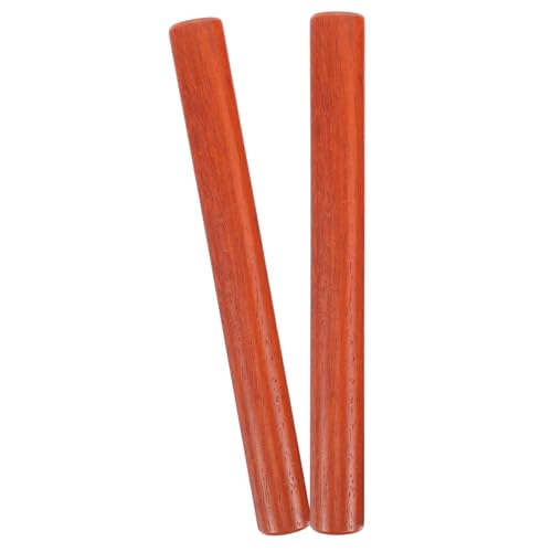 TOYANDONA Holz Rhythmusstöcke Percussion Musikinstrumente Lernspielzeug für Musikalische Früherziehung mit Glatter Oberfläche für Kindergarten Musikunterricht TOYANDONA Holz Rhythmusstöcke Percussion Musikinstrumente Lernspielzeug für Musikalische Früherziehung mit Glatter Oberfläche für Kindergarten Musikunterricht von TOYANDONA