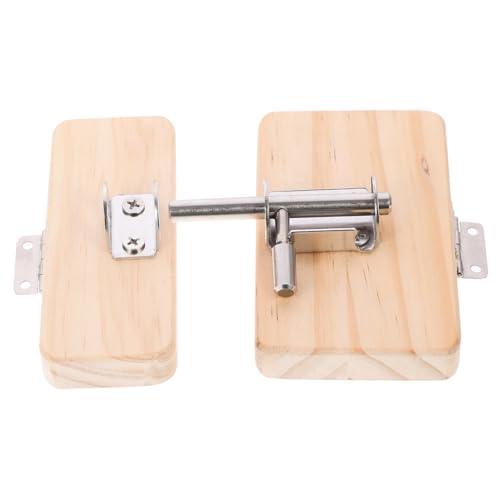 TOYANDONA Holz Sensorisches Türschloss Steckspiel Frühpädagogisches Lernspielzeug Feinmotorik Montessori Busy Board für Vorschulkinder von TOYANDONA