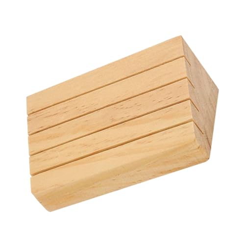 TOYANDONA Holz Spielkartenhalter Tray Kartenhalter Organizer für Poker Bridge Canasta Kartenspiele Freihändig Handschonend Geeignet für Senioren Erwachsene von TOYANDONA