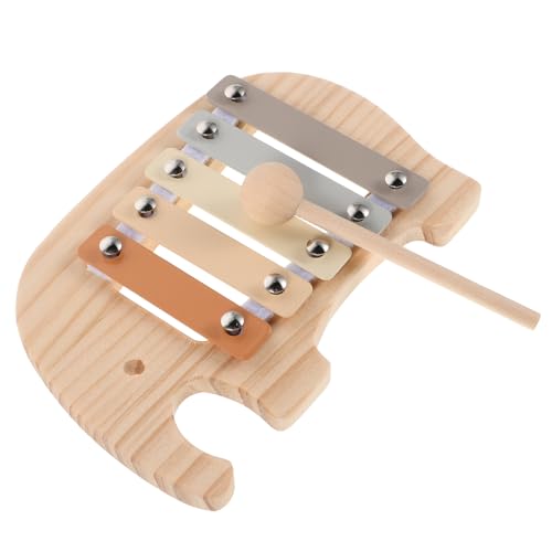 TOYANDONA Holz Xylophon Elefant für Kleinkinder Musikalisches Musikalischer Fähigkeiten mit Mallet Montessori Instrument für Frühe Musikbildung Sicher und Lehrreich TOYANDONA Holz Xylophon Elefant für Kleinkinder Musikalisches Musikalischer Fähigkeiten mit Mallet Montessori Instrument für Frühe Musikbildung Sicher und Lehrreich von TOYANDONA