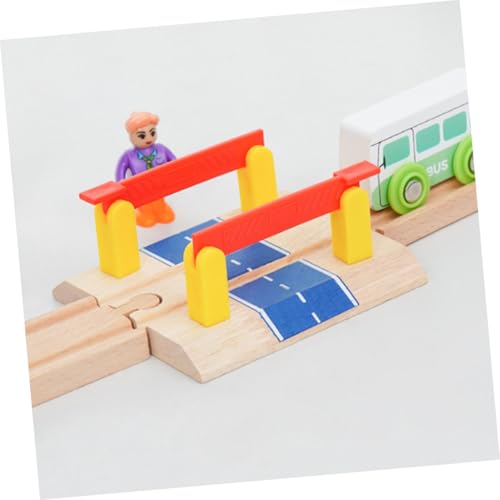 TOYANDONA Holz Zuggleis Absperrung Modell Stabiles DIY Bahnsperrbarriere Zubehör für Einzigartige Bahnspiel Szenen Sicherer Spielspaß Lebendige Details Langlebiges Eisenbahn Dekor TOYANDONA Holz Zuggleis Absperrung Modell Stabiles DIY Bahnsperrbarriere Zubehör für Einzigartige Bahnspiel Szenen Sicherer Spielspaß Lebendige Details Langlebiges Eisenbahn Dekor von TOYANDONA