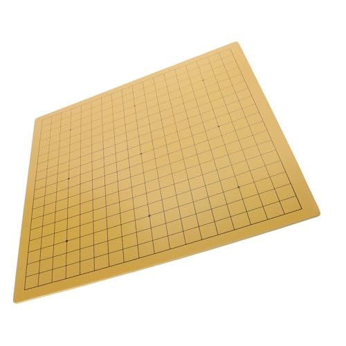 TOYANDONA Holz dual Seiten Schachbrett Gobang Chinesisches Schachbrett Tragbar Kompakt Praktisch Spielzubehör für Brettspiele Freunde von TOYANDONA
