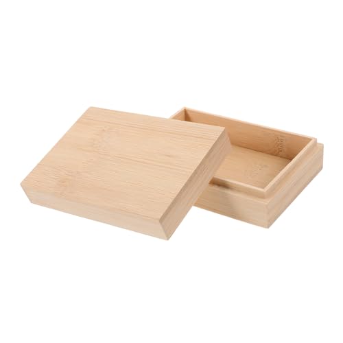 TOYANDONA Holzbox für Spielkarten Kompakte Aufbewahrung mit Großer Kapazität Wasserfest und Rostfrei Vielseitiger Kartenhalter und Organizer für Kleine Gegenstände Glatte Kanten Robust und von TOYANDONA
