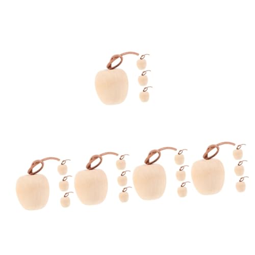TOYANDONA Holzdekorationen 4 Stück Unbehandeltes Bastelholz Keine Farbe Erforderlich Zum Ausmalen Basteln Für Jungen Und Mädchen Mache TOYANDONA Holzdekorationen 4 Stück Unbehandeltes Bastelholz Keine Farbe Erforderlich Zum Ausmalen Basteln Für Jungen Und Mädchen Mache von TOYANDONA
