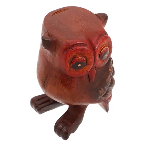 TOYANDONA Holzpfeife Eulenruf Musikinstrument Authentische Vogelklänge Robustes Holz Handgefertigt Dekoratives Eulenmotiv Interaktives Outdoor TOYANDONA Holzpfeife Eulenruf Musikinstrument Authentische Vogelklänge Robustes Holz Handgefertigt Dekoratives Eulenmotiv Interaktives Outdoor von TOYANDONA