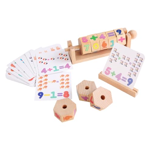 TOYANDONA Spielzeug Kinderspielzeug Holzpuzzle Für 1 Set Mit Numerischen Blöcken Kognitives Zahlenpuzzle Montessori Für Frühkindliche Entwicklung Lustiges Lernspielzeug Aus Für Jungen Und Ädchen TOYANDONA Spielzeug Kinderspielzeug Holzpuzzle Für 1 Set Mit Numerischen Blöcken Kognitives Zahlenpuzzle Montessori Für Frühkindliche Entwicklung Lustiges Lernspielzeug Aus Für Jungen Und Ädchen von TOYANDONA