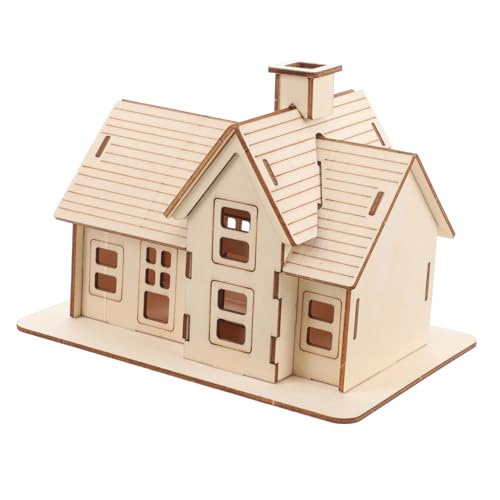 TOYANDONA Holzpuzzle Modellhaus Bausatz DIY Holzhaus Miniatur für Erwachsene Einfach Zusammenzubauen Kreatives Holzbauspiel für Wohnung Büro Party Dekoration Präzise Verarbeitung Langlebig TOYANDONA Holzpuzzle Modellhaus Bausatz DIY Holzhaus Miniatur für Erwachsene Einfach Zusammenzubauen Kreatives Holzbauspiel für Wohnung Büro Party Dekoration Präzise Verarbeitung Langlebig von TOYANDONA