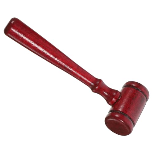 TOYANDONA Holzrichterhammer für Exquisites Cosplay mit Hoher Simulation Robustes Design für Rollenspiele und Geschicklichkeitsspiele für Kleine Richter von TOYANDONA