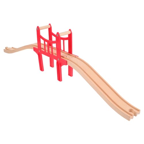 TOYANDONA Holzschienen Set mit Brücke und S Kurven Kompatible Weichenverbinder für Holzeisenbahn Erweiterbares Zugspielzeug Zubehör Robustes Holzspiel für Ab Jahren TOYANDONA Holzschienen Set mit Brücke und S Kurven Kompatible Weichenverbinder für Holzeisenbahn Erweiterbares Zugspielzeug Zubehör Robustes Holzspiel für Ab Jahren von TOYANDONA