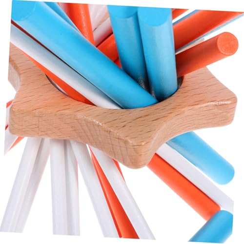 TOYANDONA Holz Balance Spielzeug Für Junge Mädchen Gleichgewichts Und Geduldstraining Montessori Stäbchen Spiel Pädagogisches Hand-Augen-koordinationsspiel Für Zuhause Und Reisen TOYANDONA Holz Balance Spielzeug Für Junge Mädchen Gleichgewichts Und Geduldstraining Montessori Stäbchen Spiel Pädagogisches Hand-Augen-koordinationsspiel Für Zuhause Und Reisen von TOYANDONA