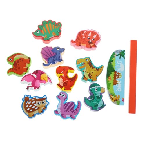 TOYANDONA Holzspielzeug Bunte Tierformen Pädagogisches Balancespiel für Kleinkinder Montessori Stapelspiel Interaktives Lernspielzeug zur Motorik und Gleichgewicht von TOYANDONA