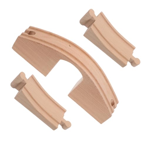 TOYANDONA Holzspielzeug Eisenbahn Erweiterung Set und Tunneln Stabile Holzgleis Zubehör für Kreativen BAU Kompatibel mit Holzbahn Schienen für Familien TOYANDONA Holzspielzeug Eisenbahn Erweiterung Set und Tunneln Stabile Holzgleis Zubehör für Kreativen BAU Kompatibel mit Holzbahn Schienen für Familien von TOYANDONA