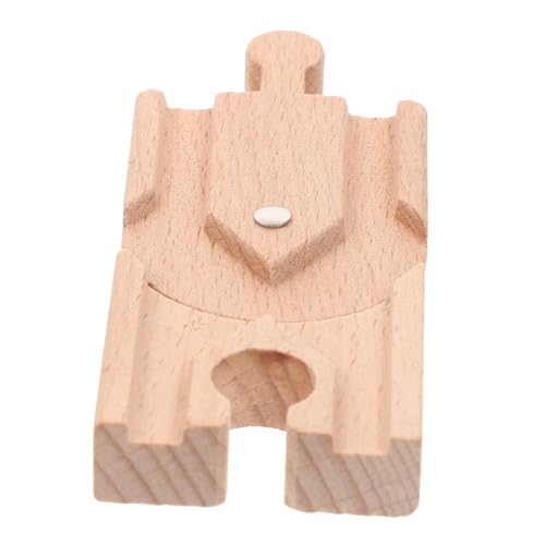 TOYANDONA Holzspielzeug Zug Schienen Zubehör für Modelleisenbahn Drehgleis Sicher für Interaktive Spielmöglichkeiten Einfach zu Reinigen Warten TOYANDONA Holzspielzeug Zug Schienen Zubehör für Modelleisenbahn Drehgleis Sicher für Interaktive Spielmöglichkeiten Einfach zu Reinigen Warten von TOYANDONA