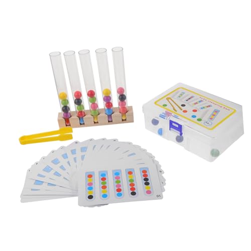 TOYANDONA Holzspielzeug mit Bunten Perlen Montessori Lernspielzeug für Kleinkinder zur Farb und Feinmotorikförderung Pädagogisches Steckspiel Fördert Hand Auge Koordination und TOYANDONA Holzspielzeug mit Bunten Perlen Montessori Lernspielzeug für Kleinkinder zur Farb und Feinmotorikförderung Pädagogisches Steckspiel Fördert Hand Auge Koordination und von TOYANDONA