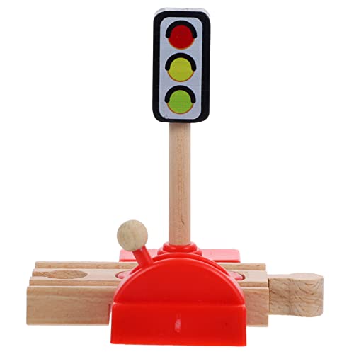 TOYANDONA Holzspielzeugzug Straßensperre Accessoire für Holzeisenbahn Dekorative Straßenbarriere Sicher und Langlebig für Sammlerstück TOYANDONA Holzspielzeugzug Straßensperre Accessoire für Holzeisenbahn Dekorative Straßenbarriere Sicher und Langlebig für Sammlerstück von TOYANDONA