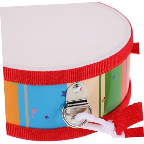 TOYANDONA Holztrommel für Doppelseitiges Orff Percussion Instrument mit Verstellbarem Gurt Schlägeln Cartoon Design Frühpädagogik Rhythmusförderung für Kleinkinder Jungen Mädchen TOYANDONA Holztrommel für Doppelseitiges Orff Percussion Instrument mit Verstellbarem Gurt Schlägeln Cartoon Design Frühpädagogik Rhythmusförderung für Kleinkinder Jungen Mädchen von TOYANDONA