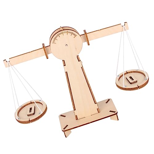 TOYANDONA Holzwaage Kinderspielzeug Wissenschaftsrequisite Waagschale Zusammenbauen Lernspielzeug Holzwaage Waagschale Wissenschaftsspielzeug Handgefertigtes DIY Handwerk TOYANDONA Holzwaage Kinderspielzeug Wissenschaftsrequisite Waagschale Zusammenbauen Lernspielzeug Holzwaage Waagschale Wissenschaftsspielzeug Handgefertigtes DIY Handwerk von TOYANDONA