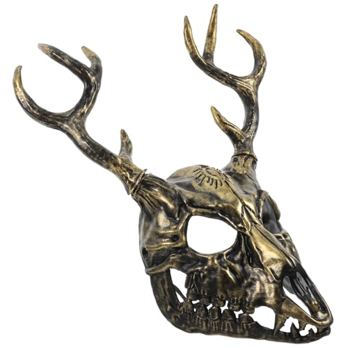 TOYANDONA Horned Halloween Maske für Erwachsene Realistische Tiermaske für Kostümpartys Maskerade und Rollenspiele Atmungsaktiv und Vielseitig für Halloween und Theateraufführungen TOYANDONA Horned Halloween Maske für Erwachsene Realistische Tiermaske für Kostümpartys Maskerade und Rollenspiele Atmungsaktiv und Vielseitig für Halloween und Theateraufführungen von TOYANDONA