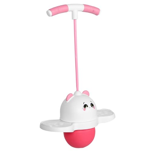 TOYANDONA Hüpfball Kinderspielzeug Hüpfspielzeug Spielplatzspielzeug Hüpfbälle Springendes Hüpfspielzeug Kleinkind Hüpfender Hüpfball Outdoor Für Hüpfbälle Rosa Kunststoff von TOYANDONA