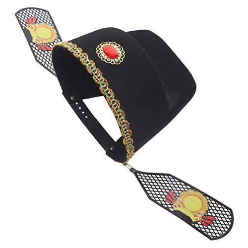 TOYANDONA Hut Kappe Kinderhüte Festliche Kopfbedeckung Kostümzubehör Party-kopfschmuck Geburtstagsparty-hüte Cosplay-kostüm Für Kinderkostüm Requisite Kostüm-requisite Black Gefühlt TOYANDONA Hut Kappe Kinderhüte Festliche Kopfbedeckung Kostümzubehör Party-kopfschmuck Geburtstagsparty-hüte Cosplay-kostüm Für Kinderkostüm Requisite Kostüm-requisite Black Gefühlt von TOYANDONA