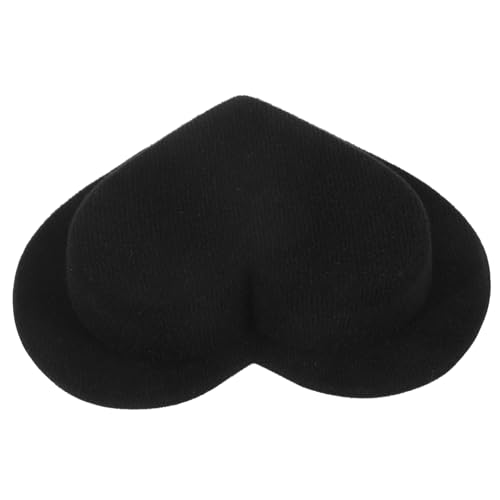 TOYANDONA Hutembryo haaraccessoires puppenzubehör hohzeitdeko Ideas Wedding Decoration Kleine Stoffhüte Miniaturhüte dekorative Minihüte austauschbare kleine Hüte DIY zubehör Eva Black von TOYANDONA