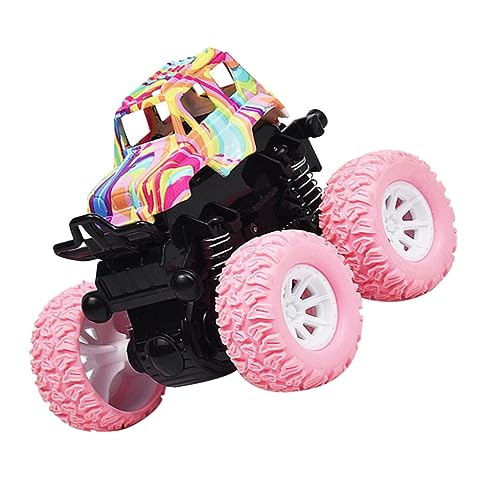 TOYANDONA Inertia Auto Modell Für Robuste Geländewagen Mit Friktion Pink Camouflage Lernspielzeug Für Kreative Entwicklung Ideal Für Jungen Und ädchen Ab 3 Jahren von TOYANDONA