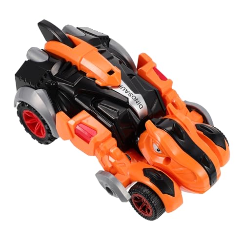 TOYANDONA Inertial Dinosaurier Spielzeugauto Robustes Kunststoffmodell Vivid Pull Back Fahrzeug Lernspielzeug für Vorschulkinder Ab Jahren von TOYANDONA