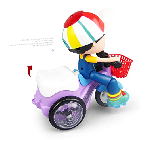 TOYANDONA Kreatives Dreirad Für Kinder Spielzeug Stunt-Dreirad Musik-reagierende -leuchten Robuster Kunststoff Für Jungen Zufällige Farbe TOYANDONA Kreatives Dreirad Für Kinder Spielzeug Stunt-Dreirad Musik-reagierende -leuchten Robuster Kunststoff Für Jungen Zufällige Farbe von TOYANDONA