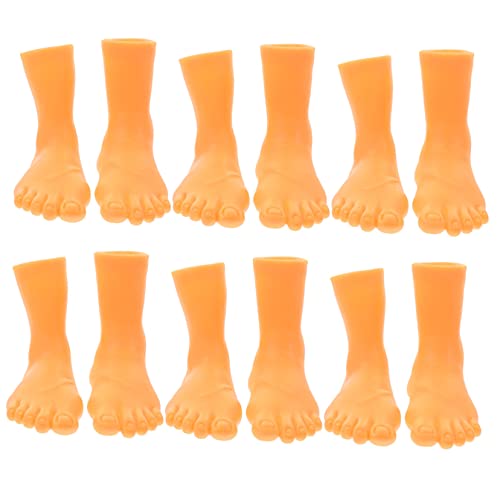 TOYANDONA Fingerpuppen 6er-Pack Fußfingerpuppen Spielzeug Hände Und Füße Fingerpuppen Für Jungen Und Mädchen Zum Geschichtenlernen Und Zum Knüpfen Von Bindungen TOYANDONA Fingerpuppen 6er-Pack Fußfingerpuppen Spielzeug Hände Und Füße Fingerpuppen Für Jungen Und Mädchen Zum Geschichtenlernen Und Zum Knüpfen Von Bindungen von TOYANDONA