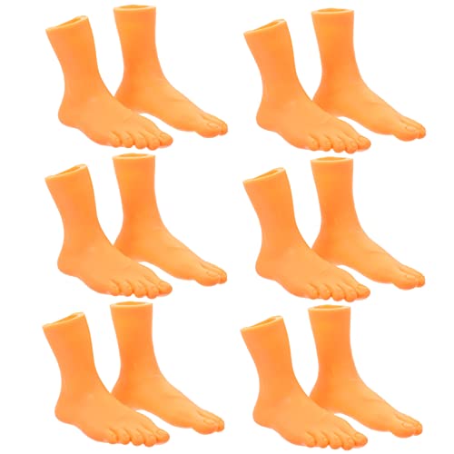TOYANDONA Interaktive Fingerpuppen Set Mit Kleinen Füßen Für Pädagogisches Für Kreative Fingeranimation OPP Beutel von TOYANDONA