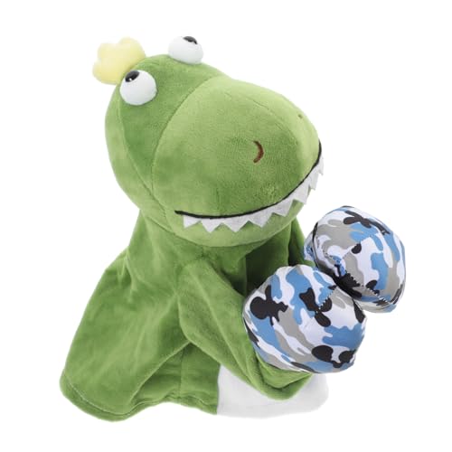 TOYANDONA Interaktive Handpuppenspielzeug Süße Handpuppe Plüsch-Handpuppen tierisches Plüschtier Cartoon-Tierpuppenspielzeug Handpuppen für Rollenspiele Abs Grün TOYANDONA Interaktive Handpuppenspielzeug Süße Handpuppe Plüsch-Handpuppen tierisches Plüschtier Cartoon-Tierpuppenspielzeug Handpuppen für Rollenspiele Abs Grün von TOYANDONA