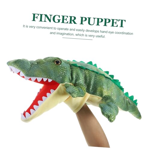 TOYANDONA Interaktive Krokodil Handpuppe aus Weichem Plüsch Tierische Storytelling Handpuppe für Pädagogisches Kreativität und Kommunikation Geschenk TOYANDONA Interaktive Krokodil Handpuppe aus Weichem Plüsch Tierische Storytelling Handpuppe für Pädagogisches Kreativität und Kommunikation Geschenk von TOYANDONA
