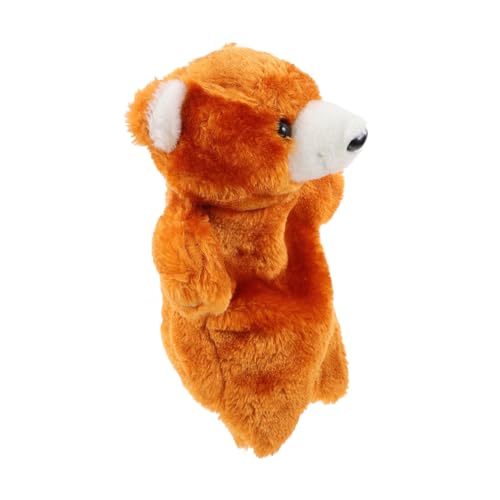 TOYANDONA Bär Handpuppe Für Interaktives Geschichtenerzählen Fördert Soziale Interaktion Und Emotionale Bindung Für Und Lernen von TOYANDONA