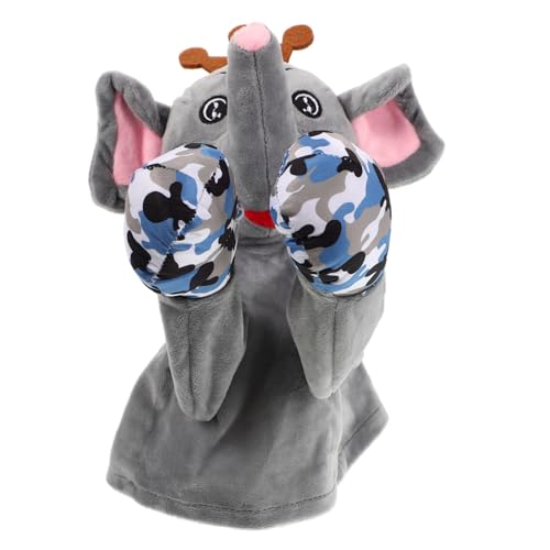 TOYANDONA Interaktive Tier Handpuppe für Lustige Box Puppe mit Soundeffekten Perfektes für Rollenspiele und Geschichten für Partys und ohne Batterien von TOYANDONA