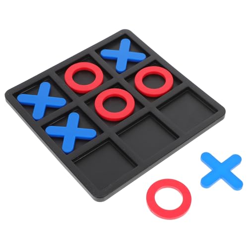 TOYANDONA Interaktives Schachspiel für Roten O Blauen X Kompaktes Design Lernspielzeug Kognitiven Entwicklung für Familienunterhaltung TOYANDONA Interaktives Schachspiel für Roten O Blauen X Kompaktes Design Lernspielzeug Kognitiven Entwicklung für Familienunterhaltung von TOYANDONA