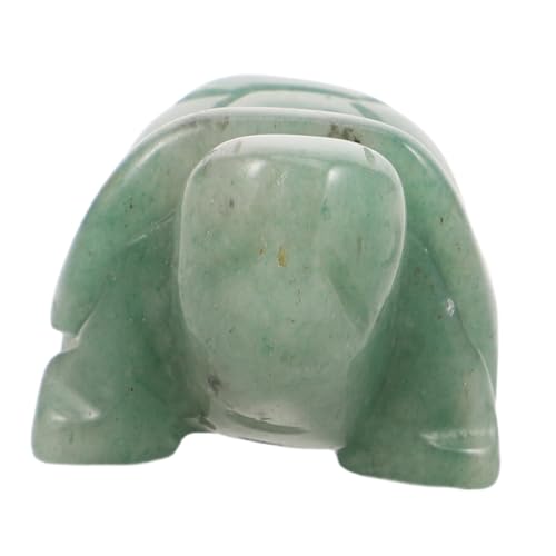 TOYANDONA Miniatur Schildkröte Aus Aventurin Handgefertigte Kristallfigur Für Dekoration Symbol Für Langlebigkeit Und Stabilität Für Schreibtisch Und Bücherregal TOYANDONA Miniatur Schildkröte Aus Aventurin Handgefertigte Kristallfigur Für Dekoration Symbol Für Langlebigkeit Und Stabilität Für Schreibtisch Und Bücherregal von TOYANDONA