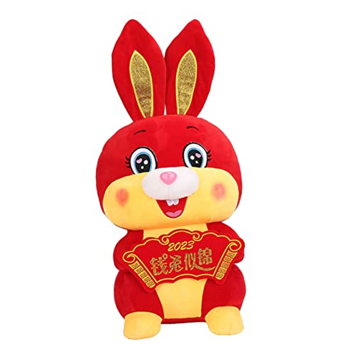 TOYANDONA Jahr Der Hasenpuppen Ausgestopft Plüsch Gans Lamm Dinosaurier Figuren Giraffe Hasenpuppe Chinesische Neujahrskaninchenpuppe Hasen Stofftiere Pp Baumwolle TOYANDONA Jahr Der Hasenpuppen Ausgestopft Plüsch Gans Lamm Dinosaurier Figuren Giraffe Hasenpuppe Chinesische Neujahrskaninchenpuppe Hasen Stofftiere Pp Baumwolle von TOYANDONA