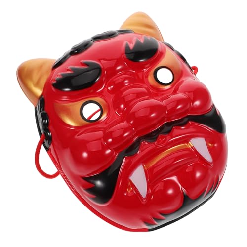 TOYANDONA Japanische Rote Oni Cosplay Halloween Horror Leicht Tragbar Realistische Dämonenmaske für Party Bühnenauftritte Festveranstaltungen TOYANDONA Japanische Rote Oni Cosplay Halloween Horror Leicht Tragbar Realistische Dämonenmaske für Party Bühnenauftritte Festveranstaltungen von TOYANDONA