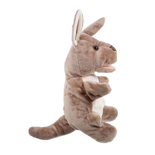 TOYANDONA Känguru-handpuppenspielzeug Plüsch-handpuppen Süße Handpuppe Handpuppen Für Rollenspiele Geschichtenerzählende Tierhandpuppen Handpuppe Grey Pp Baumwolle TOYANDONA Känguru-handpuppenspielzeug Plüsch-handpuppen Süße Handpuppe Handpuppen Für Rollenspiele Geschichtenerzählende Tierhandpuppen Handpuppe Grey Pp Baumwolle von TOYANDONA